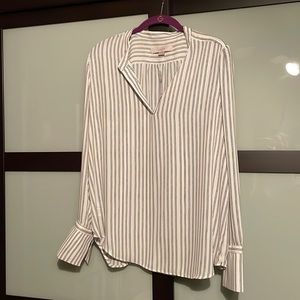 Loft NWT long sleeve blouse